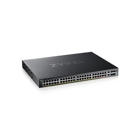 ZYXEL 48-port GbE L3 Access PoE+ Switch with 6 10G Uplink 600 W XGS2220-54HP